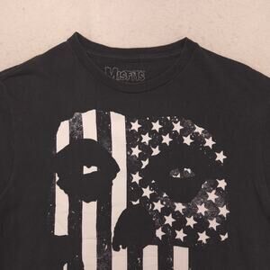 Misfits Band Short Sleeve Crew Neck Graphic T-Shirt Mens Size Medium M Black